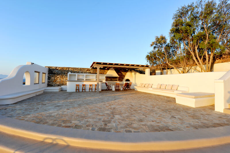 Barbecue terrace