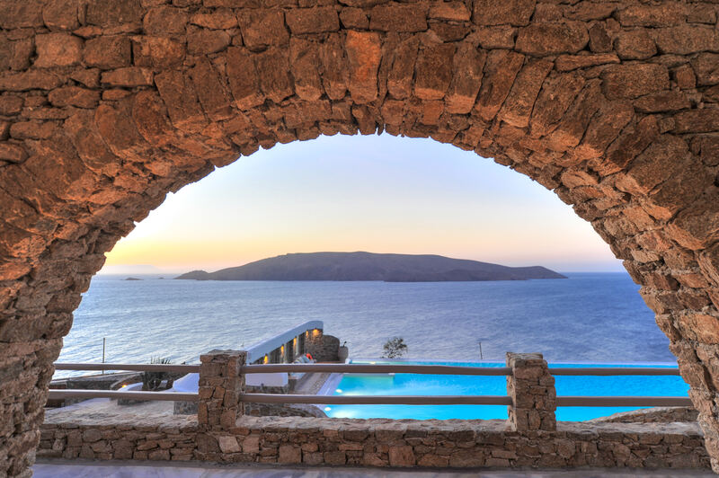 Pool and terraces