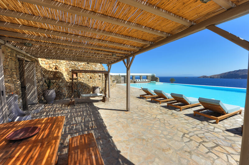 Pool and terraces