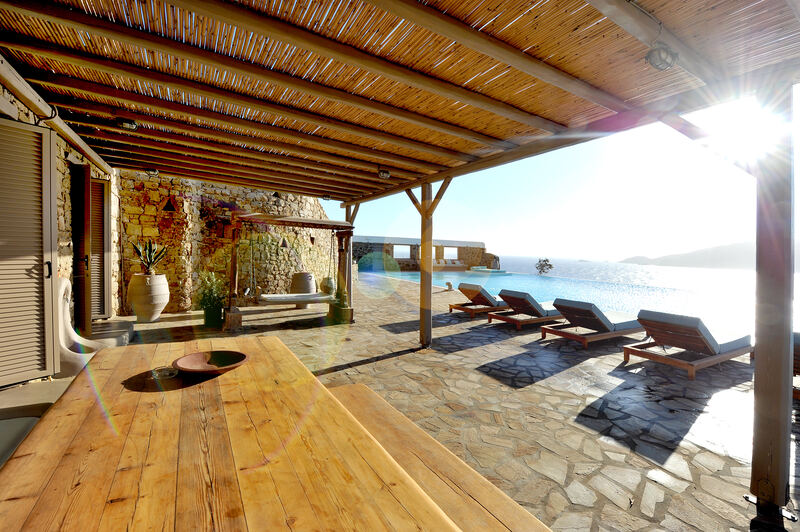 Pool and terraces