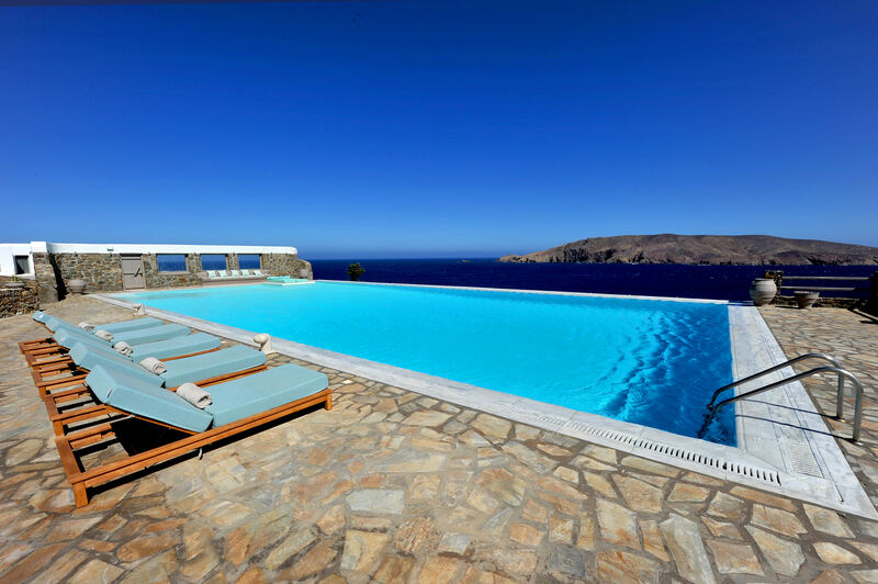 Pool and terraces