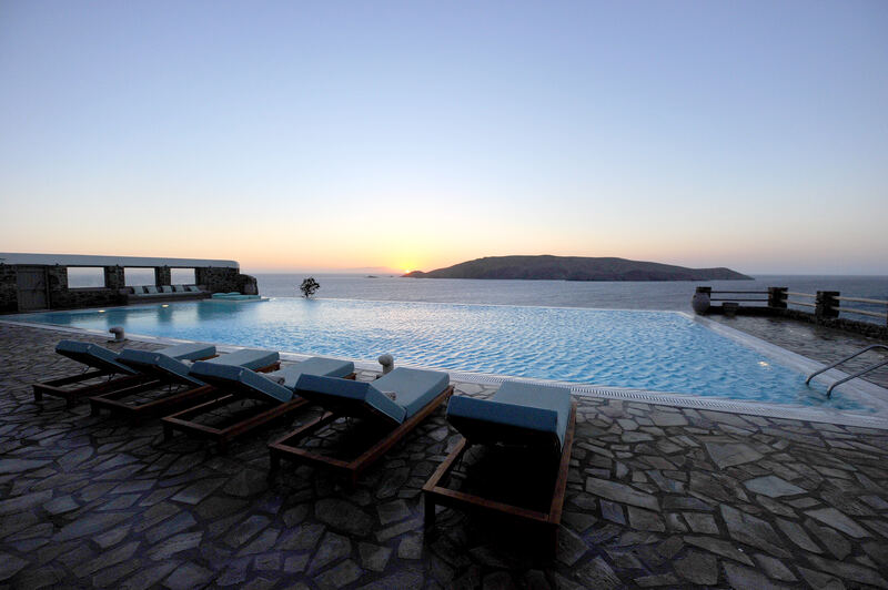 Pool and terraces