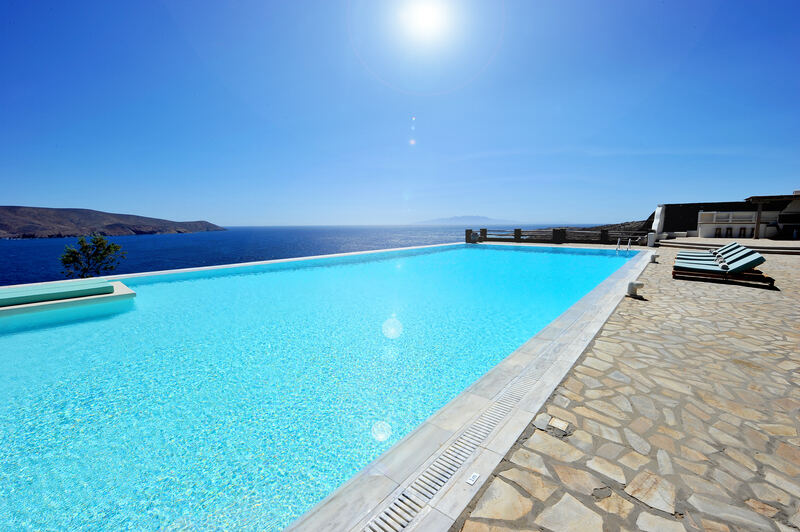 Pool and terraces
