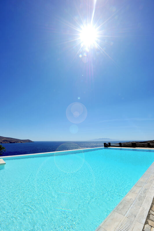 Pool and terraces