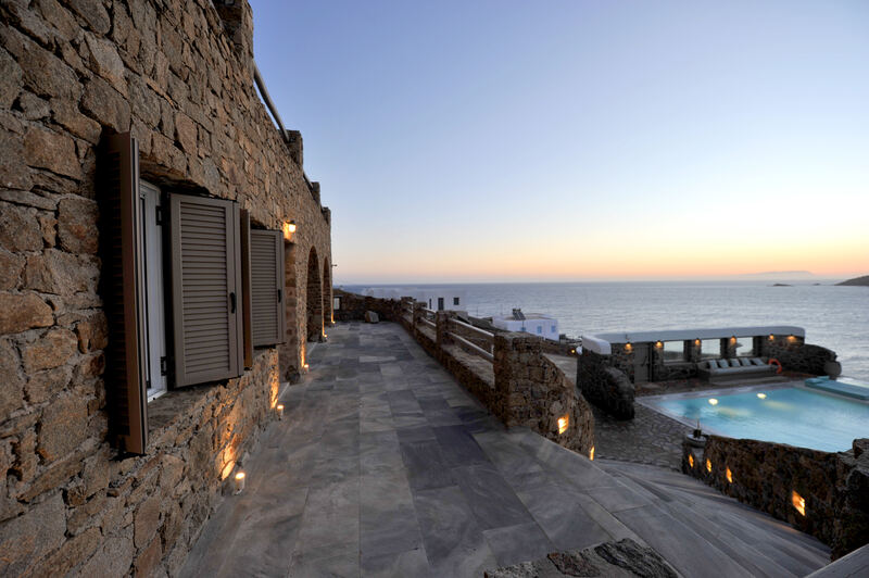 The villa