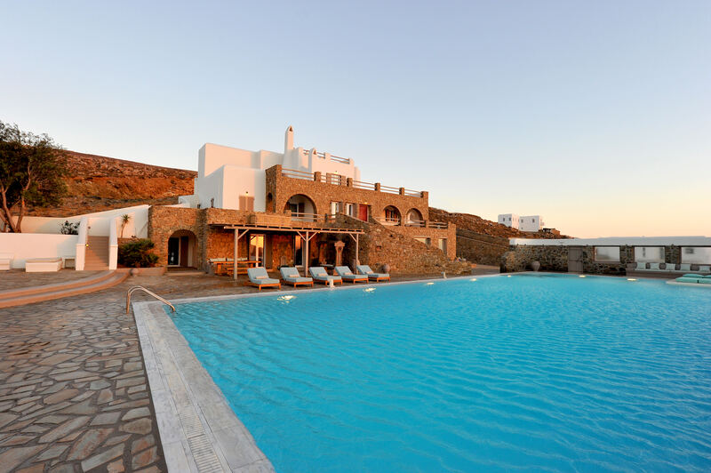 The villa