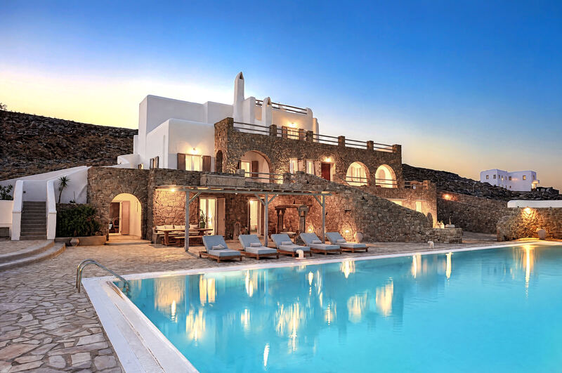 The villa