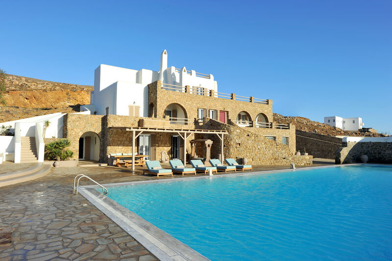 The villa
