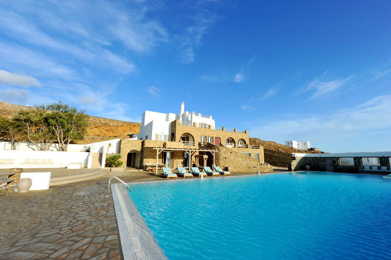 The villa